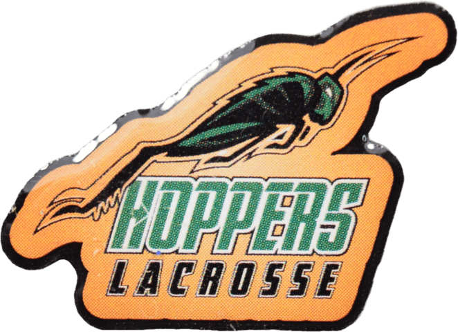Custom Hoppers Lacrosse Photoscreen Trading Pin